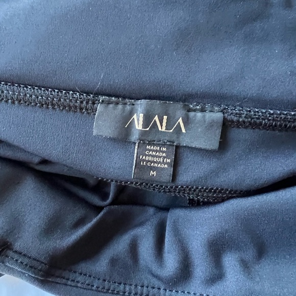 Alala captain cropped light black/White Mesh leggings - Picture 7 of 11